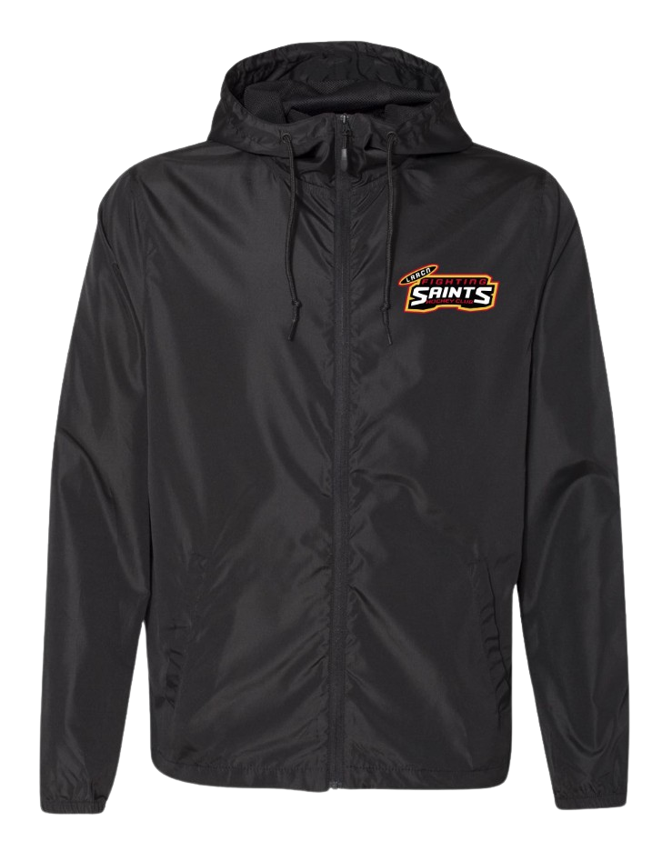 LRRCN Fighting Saints Hockey Club / Adult Windbreaker Jacket