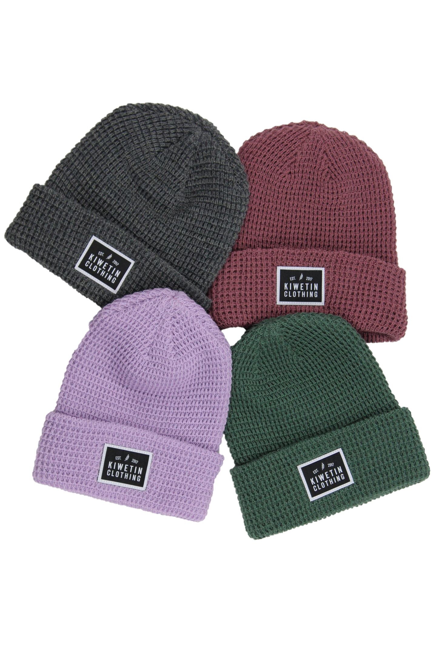 Feathered / Waffle Toque