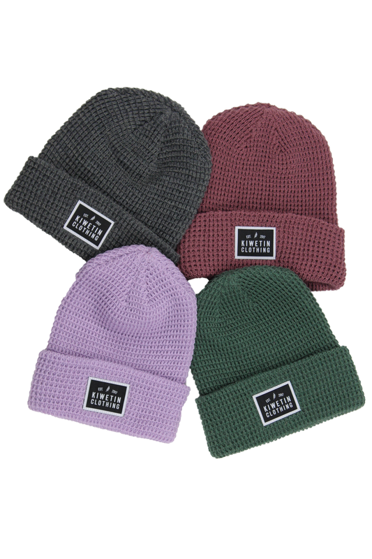 Feathered / Waffle Toque